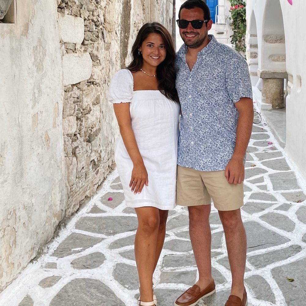 Petite White Summer Dress